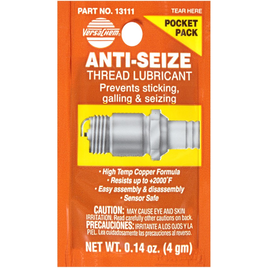 VersaChem AntiSeize Thread Lubricant 0.14 oz. Single Use Pack 13111