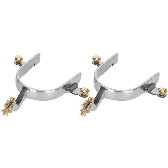 Watris Veiyi Not Rust Spurs,Spur,1Pair Stainless Steel West Style American Type Unisex Not Rust Spurs Accessories