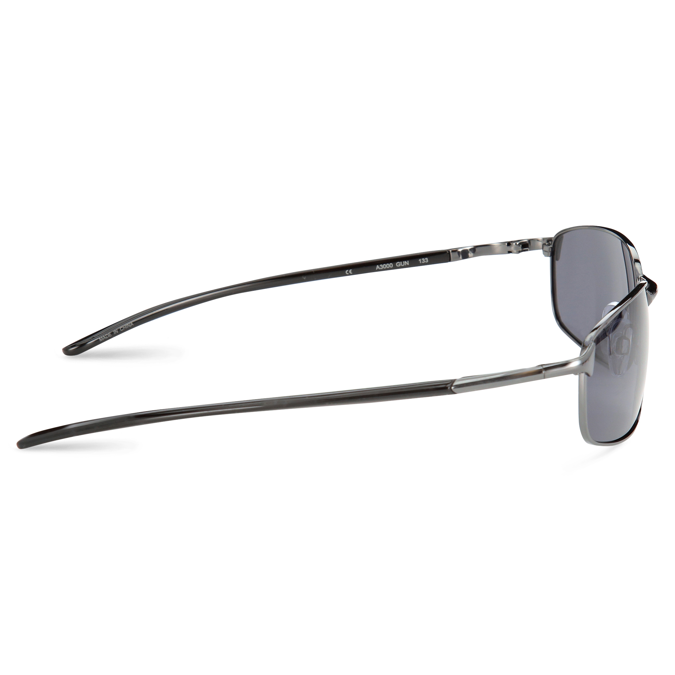 DNA Polarized Sunglasses, Unisex, A3000, Gun Metal, 60-14-133 - image 2 of 6