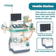 thumbnail image 2 of Deluxe Doctor Kit for Kids - 26 Piece Pretend Medical Station Toy Set with Play Stethoscope and Instruments - Perfect Role Play Gift for Toddlers and Children, 2 of 4
