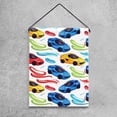 thumbnail image 4 of Race Cars Bright Seamless Pattern Double Sided Garden Flag Decorative Weather Resistant Yard Flag, Large DIY Vertical Flag for Farmhouse Patio Lawn, 28x40 Inch, 4 of 6