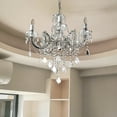 thumbnail image 2 of Candil Colgante de Cristal Cortado Gamalux María Theresa 5 luces, 2 of 9