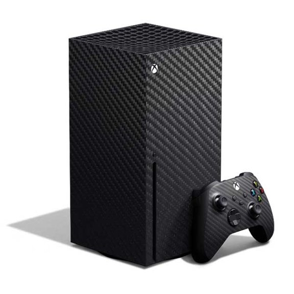 Skinit Textures Carbon Fiber Xbox Series X Bundle Skin