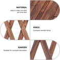 thumbnail image 4 of Solid Wood Fencing DIY Delicate Garden Courtyard Decorative Guardrail Partition, 4 of 9