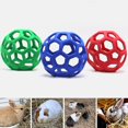 thumbnail image 4 of 2 uds., alimentador de bolas para conejos, juguete colgante, juguete de alimentación Compatible con conejo, conejillo de indias, Chinchilla pequeña A, 4 of 5