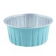 thumbnail image 1 of Molde para Hornear, para Pudín, Freidora de Aire, Caja de Papel de Aluminio de Color Especial, para Hornear Pasteles, Tazón Redondo, Caja para Pasteles, Azul, 1 of 6