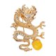 thumbnail image 2 of Broche de dragón dominante, broche de moda nacional para hombres y mujeres, elegante ramillete, elegante traje, abrigo, accesorios de moda, 2 of 6