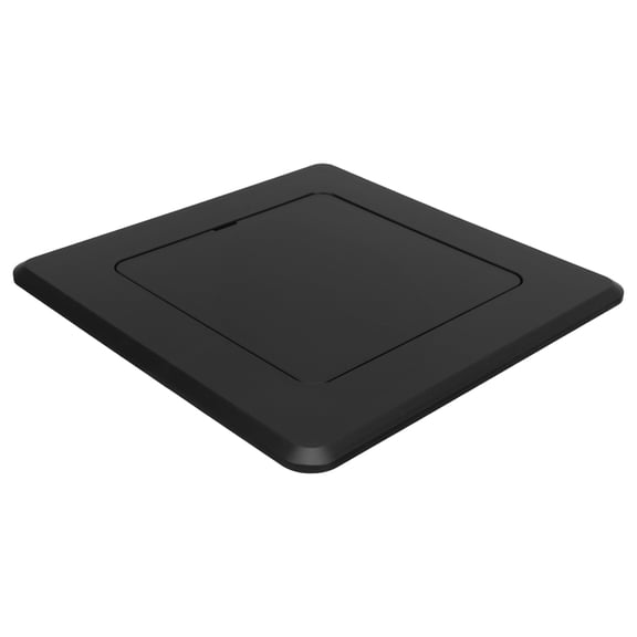 LOLIPPYY Black Plastic Wall Access Panel Cover Plate for Plumbing, Electrical, Ceiling Repair and