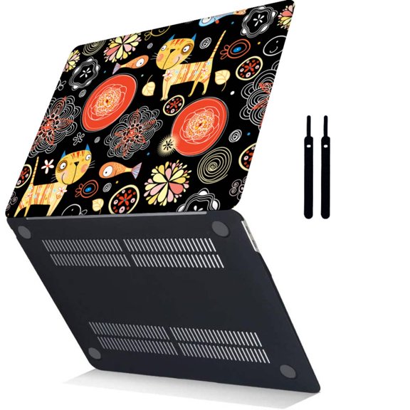 Compatible with MacBook Pro 16 inchs Case 2019 2020 Release Model A2141, Plastic Hard Shell Cover Cable Tie, Animal 206