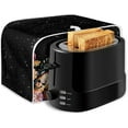 thumbnail image 6 of Wood Sunflower Print Toaster Cover Appliance 2 Slice, Bread Toaster Cover Bakeware Protector, Dust and Fingerprint Protection, 6 of 14