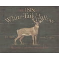 thumbnail image 2 of Marrott, Stephanie 31x26 Gold Ornate Wood Framed with Double Matting Museum Art Print Titled - White Tail Hollow, 2 of 4