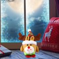 thumbnail image 3 of Gibobby Fiestas Adornos de Navidad Sentado Plump Santa Muñeco de nieve Muñeco de peluche Decoraciones de Navidad Árbol de Navidad Juguetes de peluche Adornos(C), 3 of 5