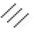 thumbnail image 1 of Unique Bargains NTC Thermistors Resistors, 30Pcs 5 Ohm NTC5D-9 High Sensitivity Current Limiter Temperature Sensor, 1 of 5
