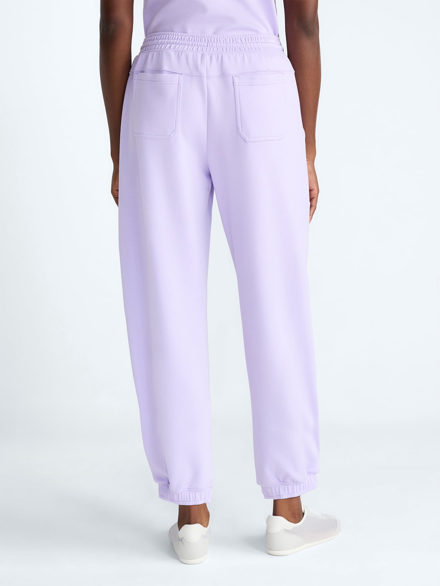 Scoop Women's and Women's Plus New Scubaknit Barrel Pants, Sizes XS-4X