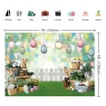 thumbnail image 6 of 7x5FT Spring Backdrop Easter Rabbit Flowers Colorful Eggs Spring Garden Photography Background for Easter Party Decoration Children Baby Shower Birthday Party Supplie, 6 of 7
