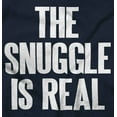 thumbnail image 2 of The Snuggle Is Real Humor Pun Cute Toddler Boy Girl T Shirt Infant Toddler Brisco Brands 18M, 2 of 6