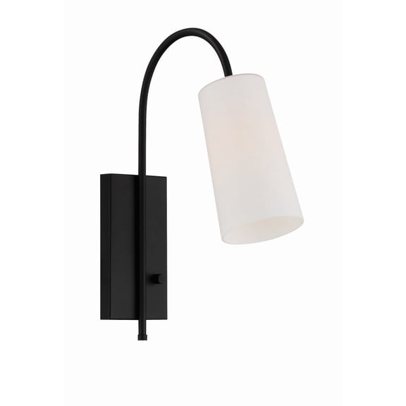 Crystorama Lighting - Alexa - 1 Light Wall Mount In Transitional Style-18.5