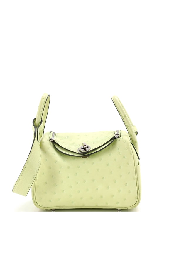 Pre-Owned Lindy Bag Verso Ostrich Mini By Rebag