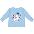 thumbnail image 3 of Inktastic Holiday Snowman Boys or Girls Long Sleeve Toddler T-Shirt, 3 of 5