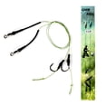 thumbnail image 4 of 10pcs Carp Fishing Hair Rigs Braided Thread Barbed Hook Rolling Swivel Carp Rigs Fishing Tackle Accessories, 4 of 6