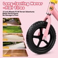 thumbnail image 4 of Toddler Balance Bike, WLRETMCI Kids Training Balance Bike for 1-4 Years Old Boys Girls, Lightweight Kids Bikes No Pedals with Adjustable Seat, Pink, 4 of 13