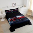thumbnail image 4 of Erosebridal Cool Racing Car Comforter Sets Queen Size, Extreme Sports Comforters & Duvets, Sports Car Decor, Reversible, 4 of 7