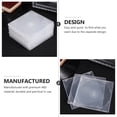thumbnail image 4 of 25 Pcs Étui DVD Ultramince Boîtier CD Transparent Boîte de Rangement CD Portable pour Cinéma Maison, 4 of 7