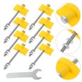 thumbnail image 1 of FUTUREORYY Tile Positioning Leveler 10Pcs Multi .91X2.16X1.18In for Tile Work, 1 of 7