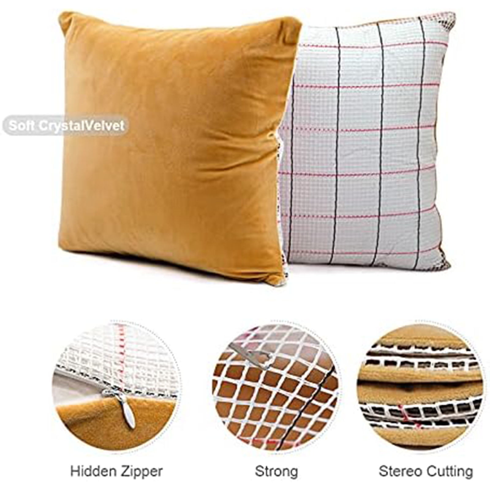 Latch Hook Cushion Kits, Latch Hook Pillow Case Kits Embroidery Kits Carpet Set17X17Inch, DIY Needlework Pillow Cover Sofa Cushion Rug Making Kits, DIY Craft Kits (43x43 cm)