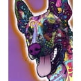 thumbnail image 2 of Dean Russo Collection 26x32 White Modern Wood Framed Museum Art Print Titled - Malinois, 2 of 4
