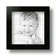 thumbnail image 2 of ArtToFrames 5x5 Inch Black Picture Frame, This Black Wood Poster Frame is Great for Your Art or Photos, Comes with Regular Glass (4308), 2 of 8