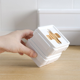 thumbnail image 5 of Toystoory Caja de almacenamiento de joyas, contenedor de pañuelos de plástico, organizador de cajones de artículos diversos con tapa Almacenamiento y organización del hogar, 5 of 6