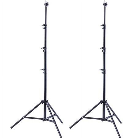 UPC: 0192223106376 | 2x Pro Air-Cushioned Heavy-Duty Light Stand (Black  9.5 )