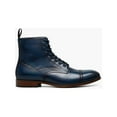 thumbnail image 2 of Stacy Adams Henry Cap Toe Lace Up Boot Leather Navy 25718-410, 2 of 7