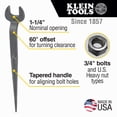thumbnail image 2 of Llave tipo Spud Klein Tools 3212, perno de 3/4 pulgadas, resistente, 2 of 8