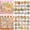 Brown+Pink, variant on Sinekong 20 Sets 3D Sticker Scene, Sticker Therapy Scenes Fun Mini Cute Collection Gift Box for Adults Stress Relief Pass The Time,Pink