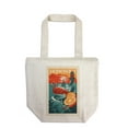 thumbnail image 1 of Jacksonville, Florida, Woodblock (100% Cotton Canvas Reusable Tote Bag), 1 of 3