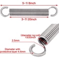 thumbnail image 2 of GUPO 5-1/8 Pouces (2 Pcs) Mécanisme de Remplacement de Ressort en Acier Inoxydable pour Fauteuil Inclinable, 2 of 5
