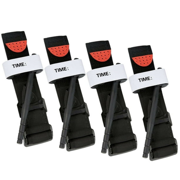Tourniquets, 4Pack Emergency Outdoor Tourniquet First Aid Tactical Life