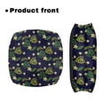 thumbnail image 2 of HELLHERO Walker Covers Green Plants Seat & Backrest Cover Set and Senior Dust Proof Breathable for Seniors Men Women, 2 of 7
