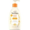 Aveeno Protect + Hydrate Moisturizing Body Sunscreen Lotion with Broad Spectrum SPF 60, 12 fl. oz 1 ea (Pack of 4)