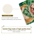 thumbnail image 5 of St Patricks Day Bulldog Garden Flags for Outside 12x18 Inch Double Sided, Pet Me I''m Irish Small Yard Decoration Farmhouse Holiday Outdoor(14135), 5 of 7