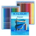 thumbnail image 1 of KALOUR PDAS 36-piece Blue Seascape Colored Pencil Set, Pre-sharpened Wooden Colored Pencils for Adults Artists Beginners Coloring Books Drawing & Sketching, 1 of 7