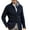 Blue, variant on Black Blazer Men's Stand Collar Wool Coat Thick Needle Thickened Suit Sweater Blazer Jacket Men Black L
