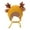 Yellow, variant on FAOWME Cute Kids Baby Girls Boys Woolen Hat Lovely Antler Knitted Cap Earmuffs Hat Children Beige One Size
