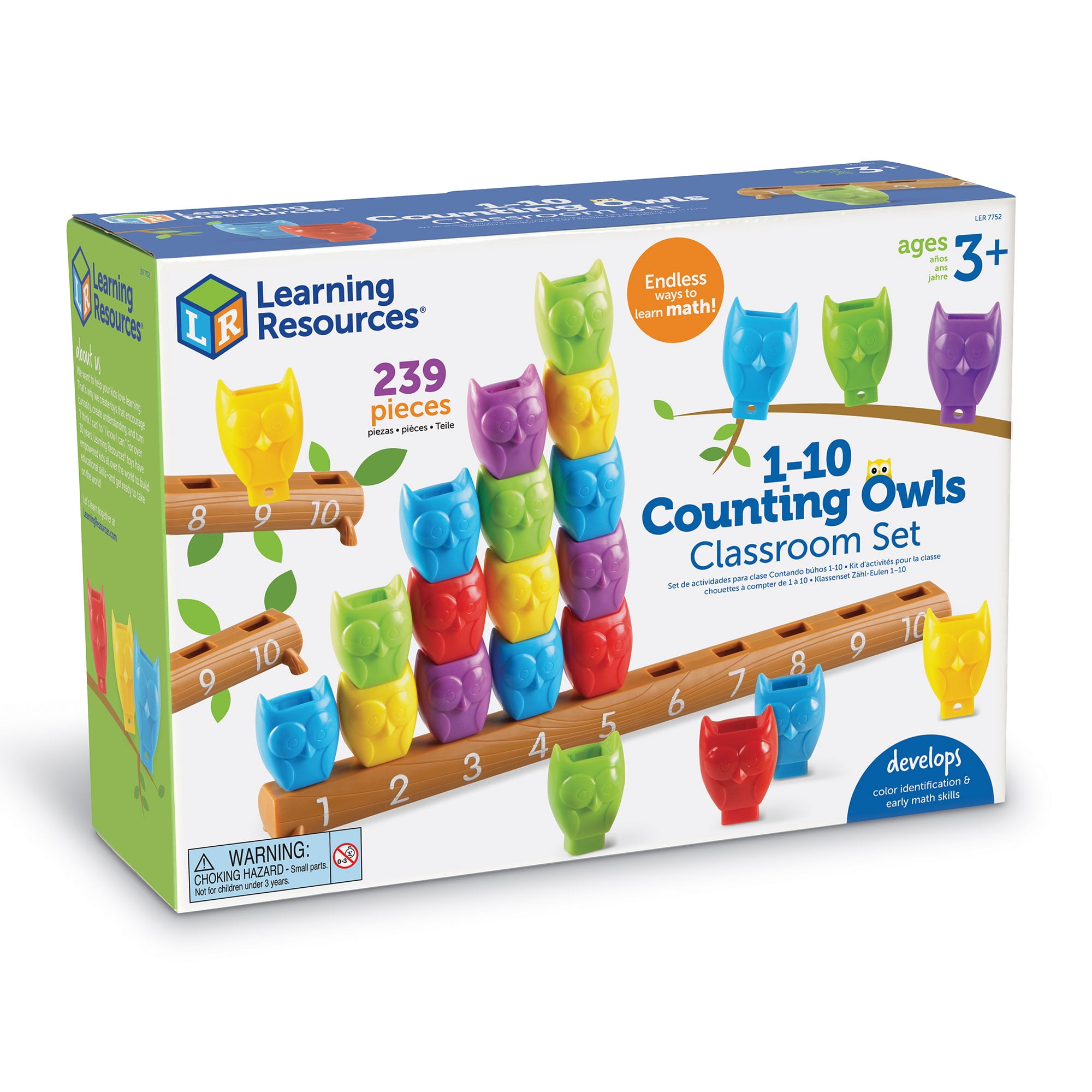 Learning Resources 1-10 Counting Owls Classroom Set