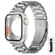 thumbnail image 1 of Correa Eslabon De Acero Inoxidable + Case Unisex Para Apple Watch Ultra 44 mm, 1 of 5