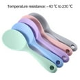 thumbnail image 7 of Mightlink Rice Spoon Comfortable Grip Ergonomic Heat Resistance Food-grade Scoop Rice Silica Gel Non-stick Long Handle Scoop for Home, 7 of 7