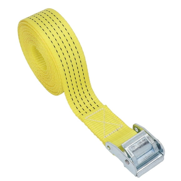 Tie Down Strap 49mm 6m Heavy Duty Lashing Strap Fit for Motorcycle Cargo Trucks Trailer Luggage