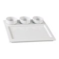 thumbnail image 1 of Juego de Platos Yanco ML-810 Bandeja de 25 cm con 3 Recipientes de Porcelana, 1 of 1